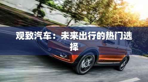 观致汽车：未来出行的热门选择