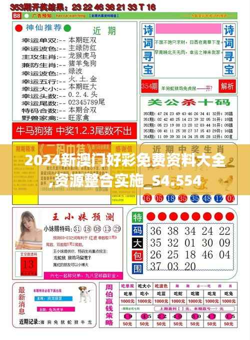 2024新澳门好彩免费资料大全,资源整合实施_S4.554