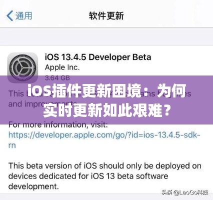 iOS插件更新困境:为何实时更新如此艰难?