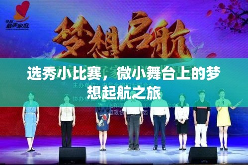 选秀小比赛，微小舞台上的梦想起航之旅