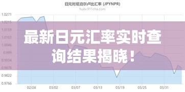 最新日元汇率实时查询结果揭晓！